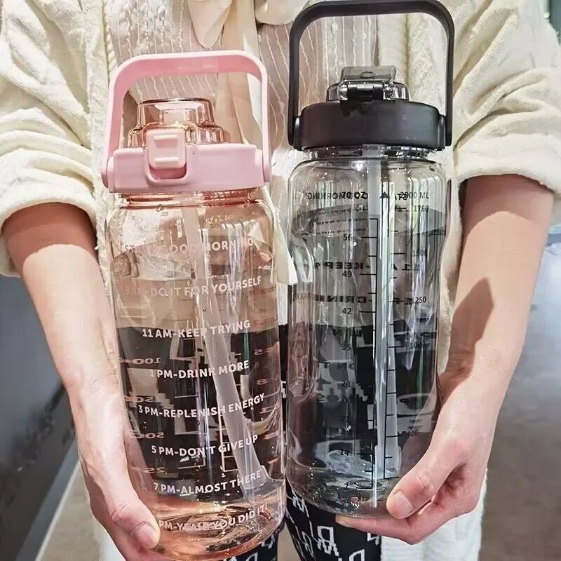 Botella de Agua de 2L con Papote
