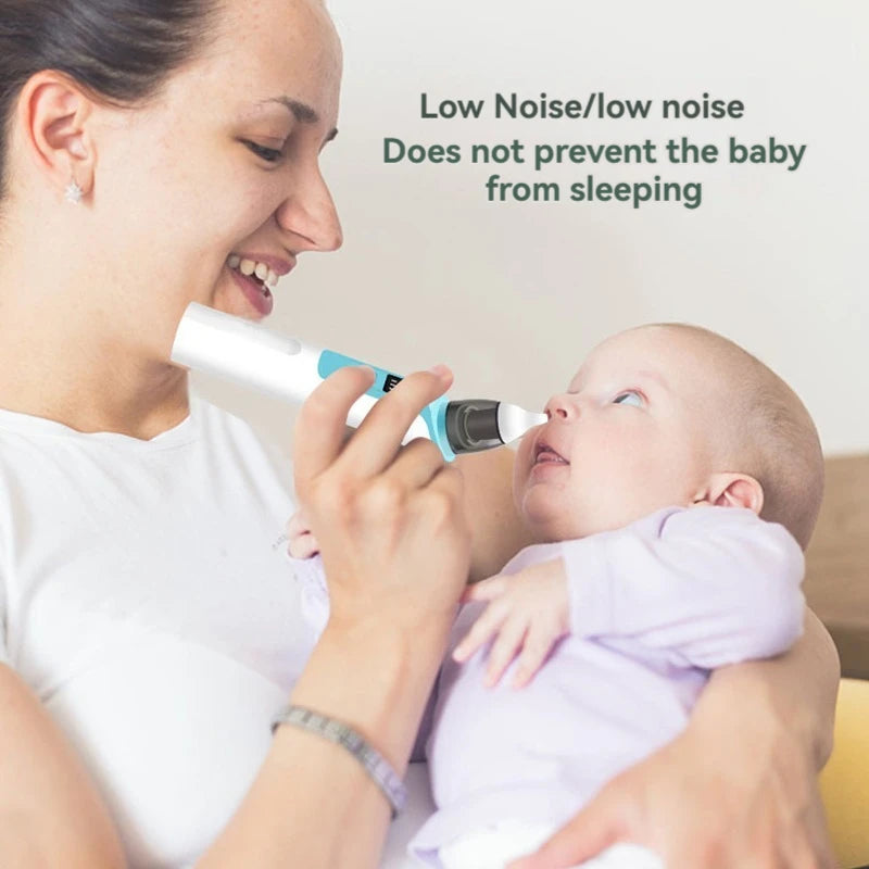 Aspirador Nasal Eléctrico Recargable para Bebés.