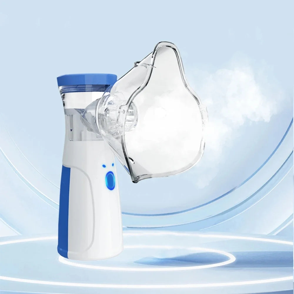 Nebulizador Portátil Recalgable Silencioso Para Niños y Adultos