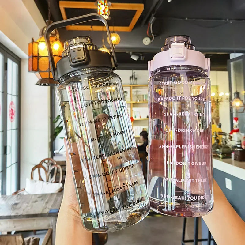 Botella de Agua de 2L con Papote