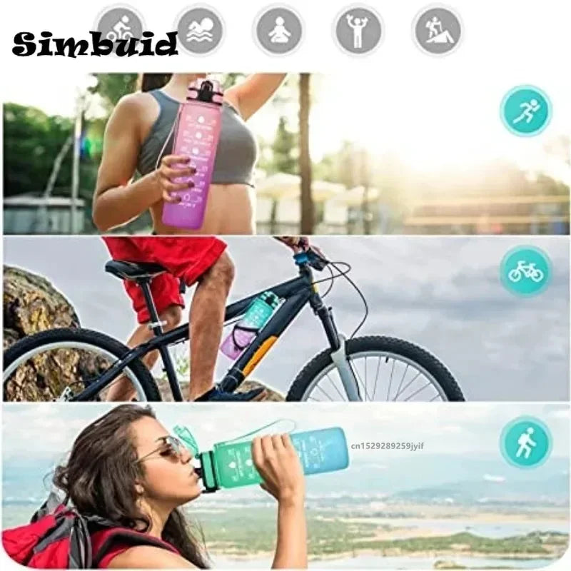 Botella Motivacional de Agua 1L