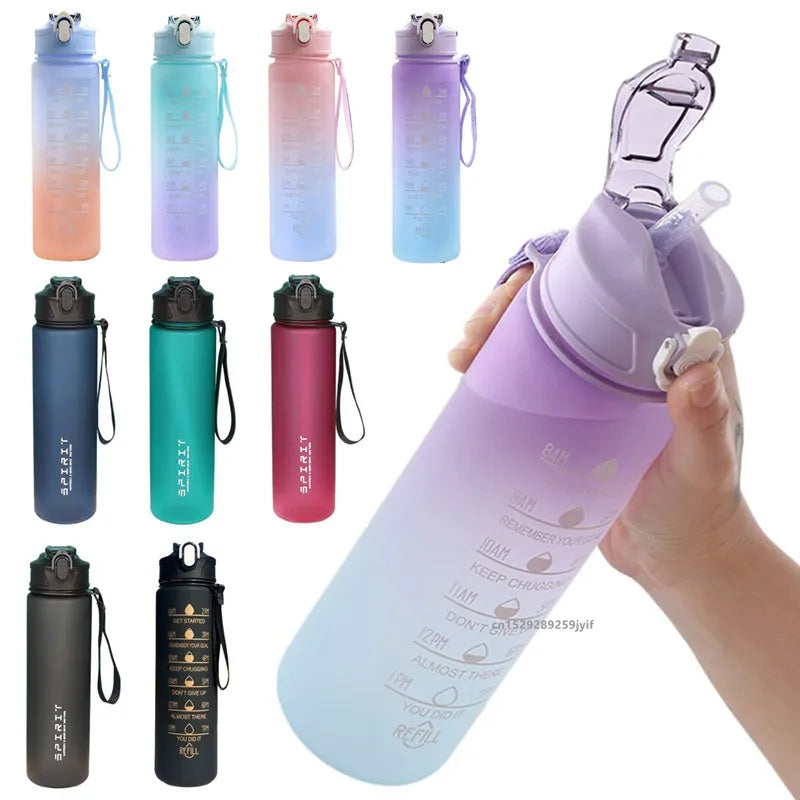 Botella Motivacional de Agua 1L