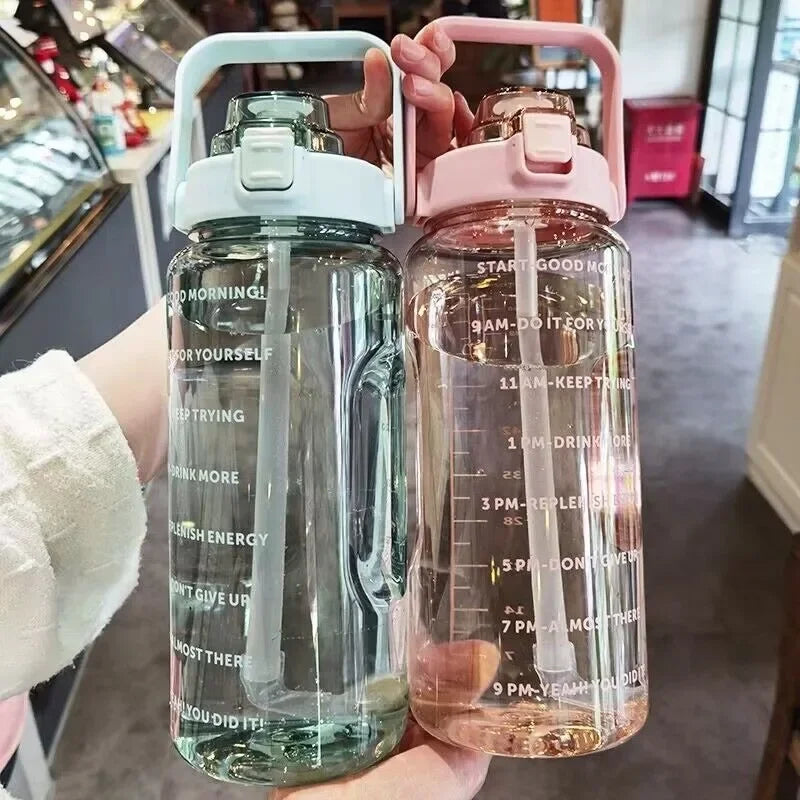 Botella de Agua de 2L con Papote