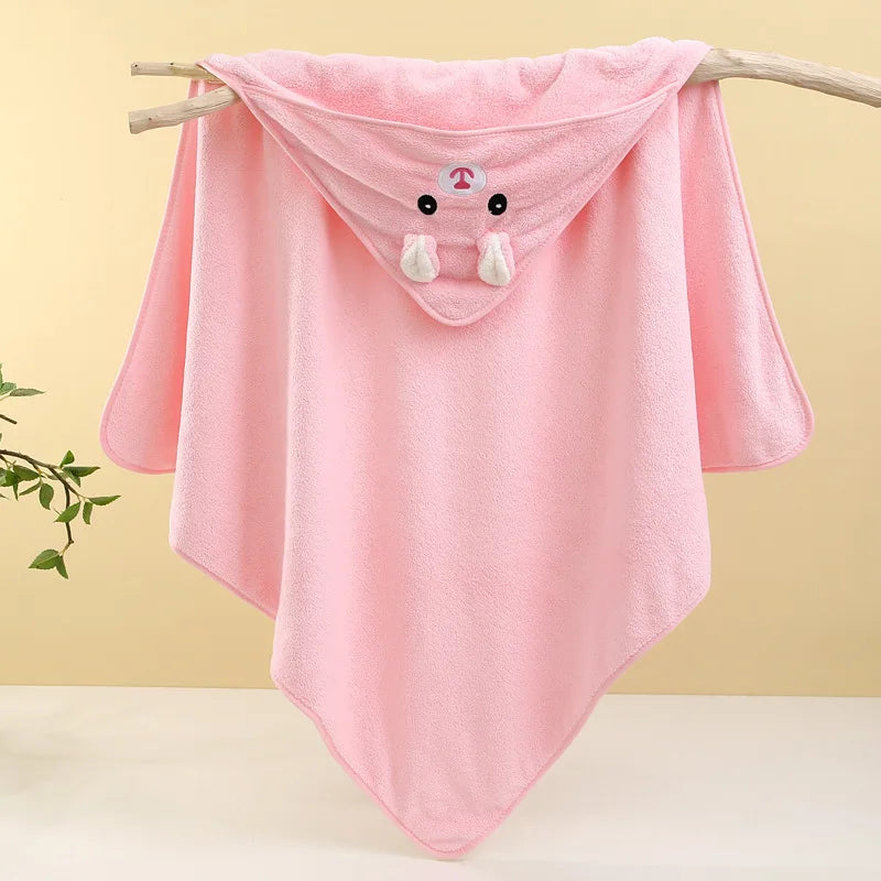 Toalla de Baño con Capucha para Bebé | Suave y Absorbente