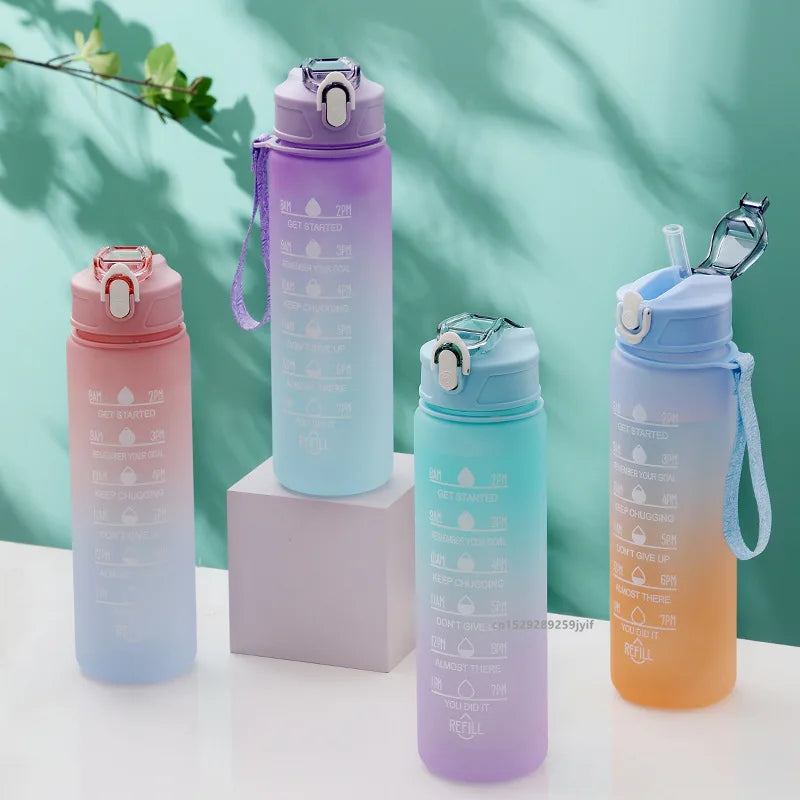Botella Motivacional de Agua 1L