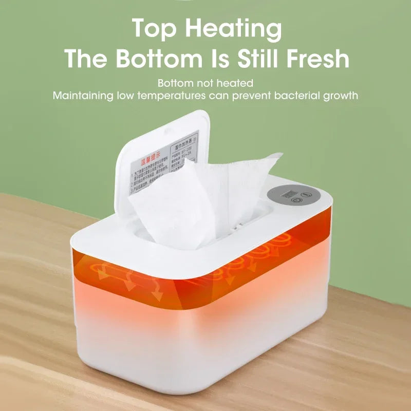 Calentador Portátil de Toallitas Húmedas para Bebé (USB)